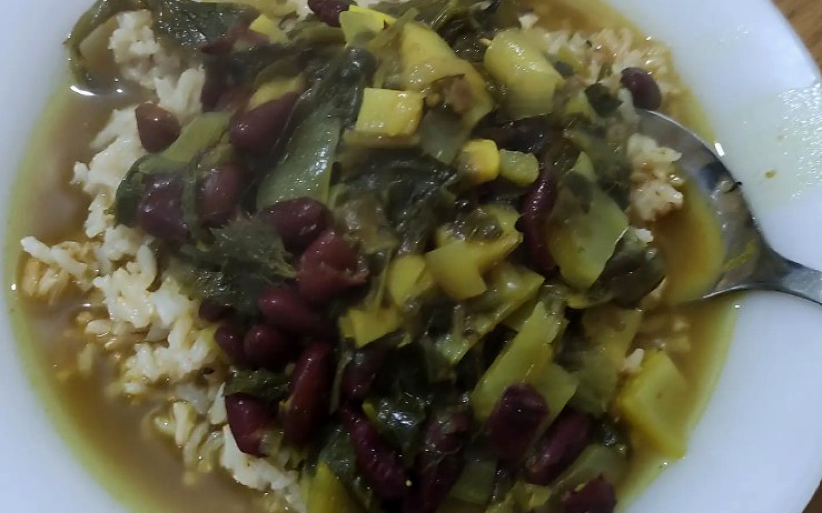 Luxury plating of Ghormeh Sabzi